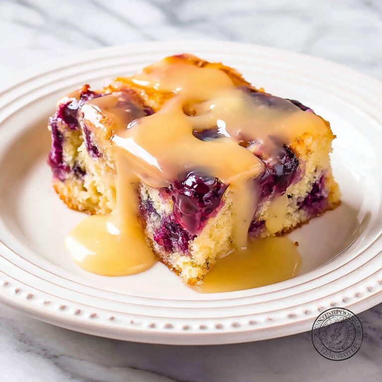 Delicious Blueberry Butter Swim Biscuits Recipe