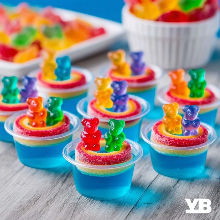 Pool Party Blue Raspberry Jello Shots Recipe