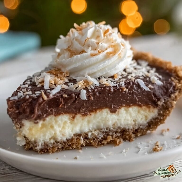 No-Bake German Chocolate Pie Recipe
