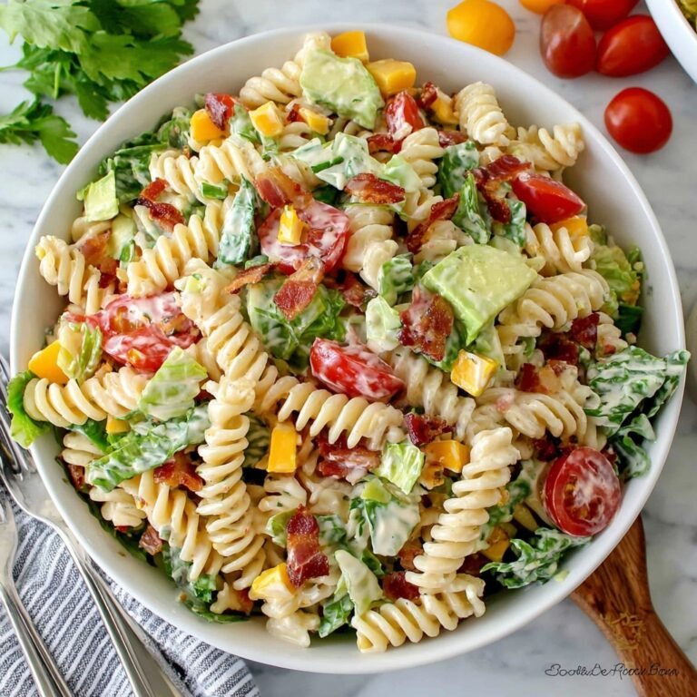 BLT Pasta Salad Recipe