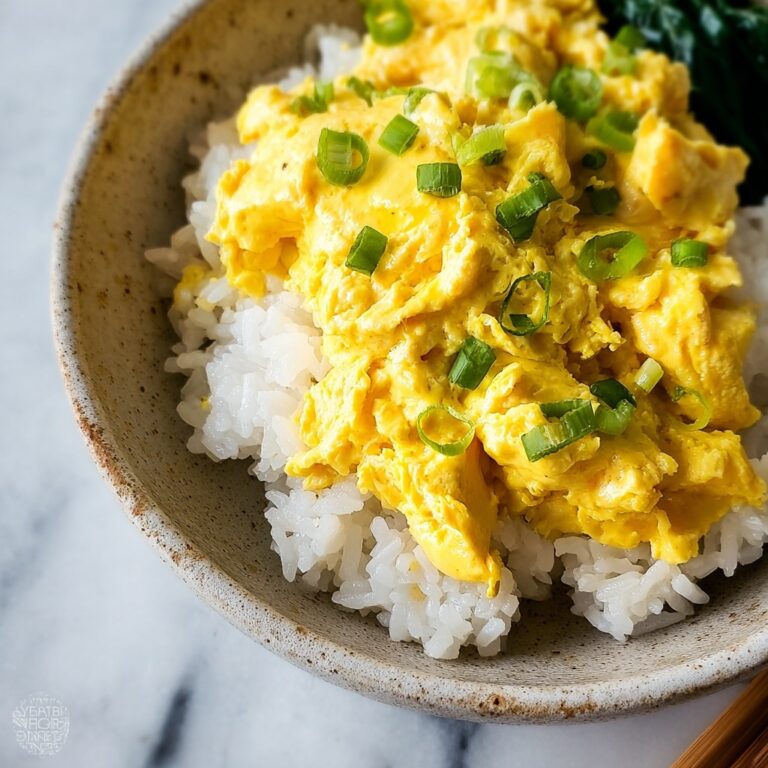 Miso Scrambled Eggs with Bok Choy Recipe
