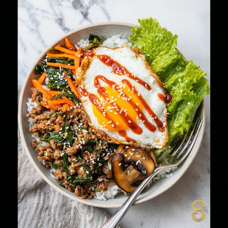 Ground Beef Bibimbap Recipe