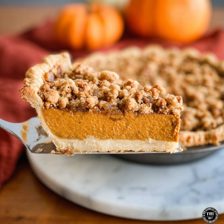 Ultimate Pumpkin Pie with Pecan Streusel Topping Recipe