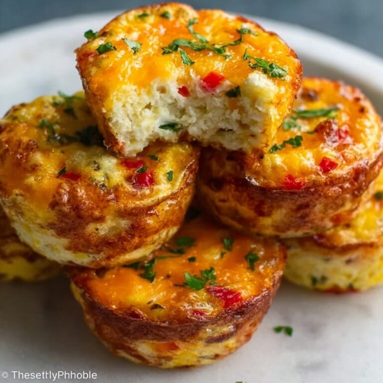 Cheesy Protein Egg Muffins Recipe