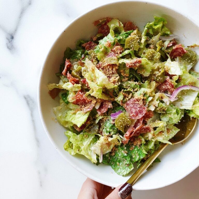 Big Yummy Italian Salad Recipe