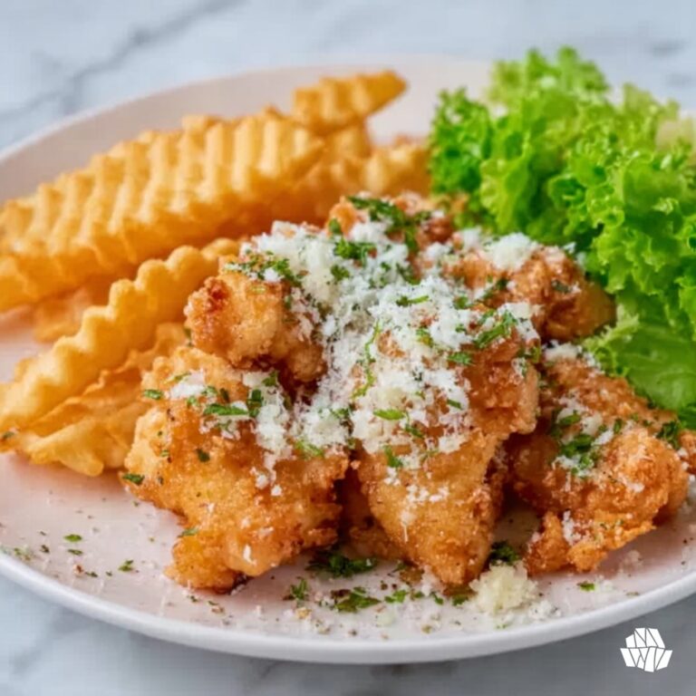 Baked Garlic Parmesan Chicken Tenders Recipe