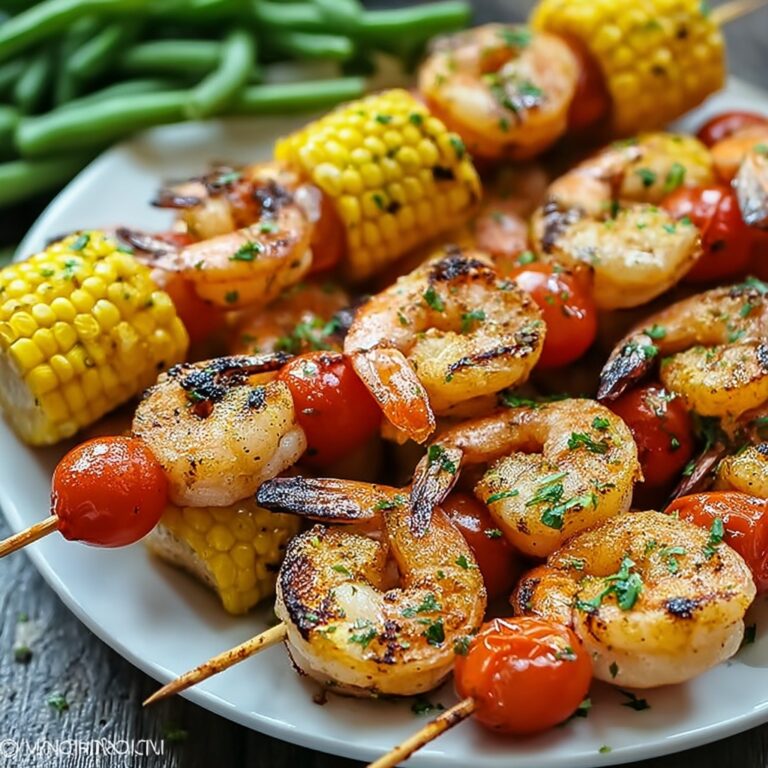 Shrimp Boil Kabobs Recipe