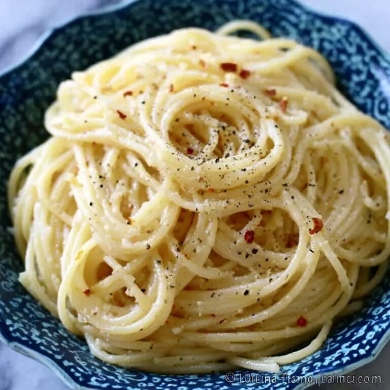 Spaghetti Cacio e Pepe Recipe