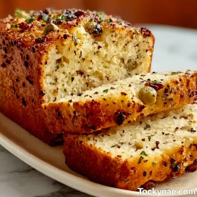 Cheese and Olive Quick Bread Recipe