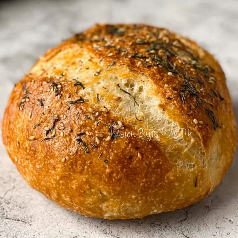 Garlic Parmesan Herb Bread Recipe