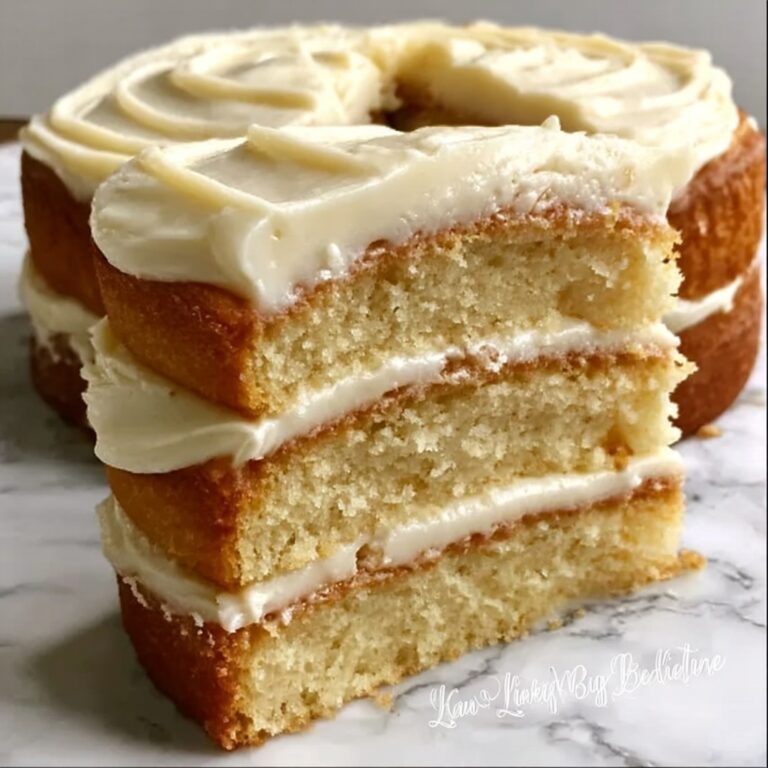 Vanilla Buttermilk Pound Cake with Cream Cheese Glaze Recipe