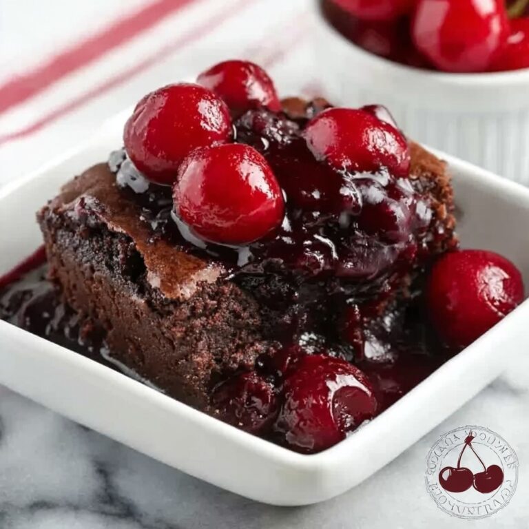 Chocolate Cherry Dump Cake Recipe