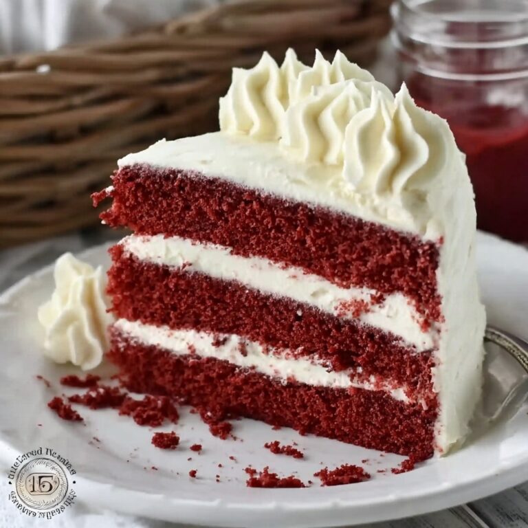 The BEST Red Velvet Cake Recipe