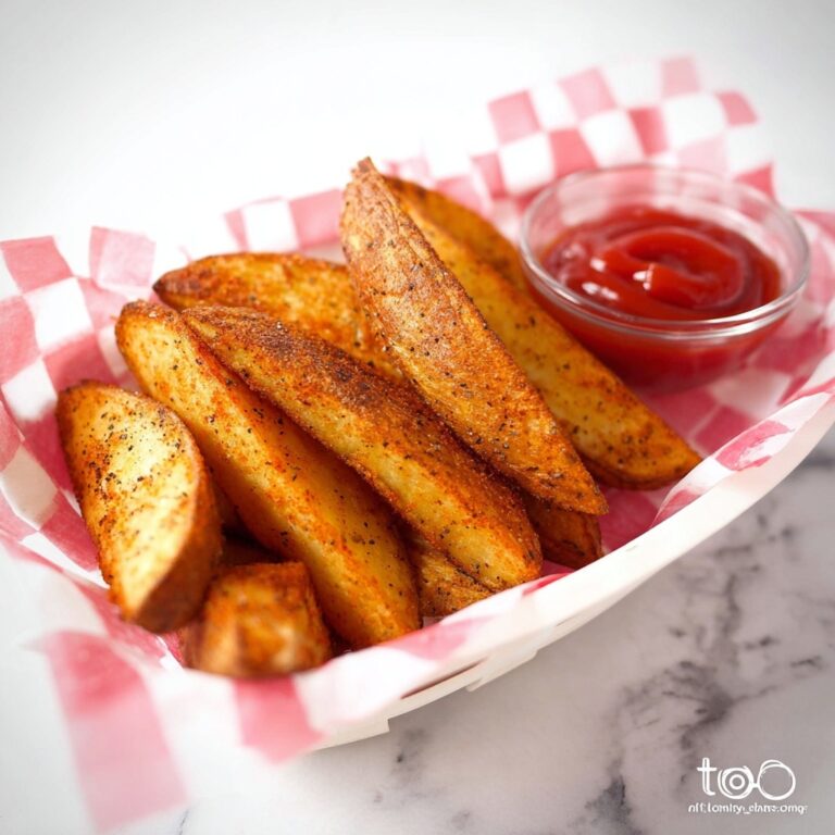 Baked Potato Wedges Recipe