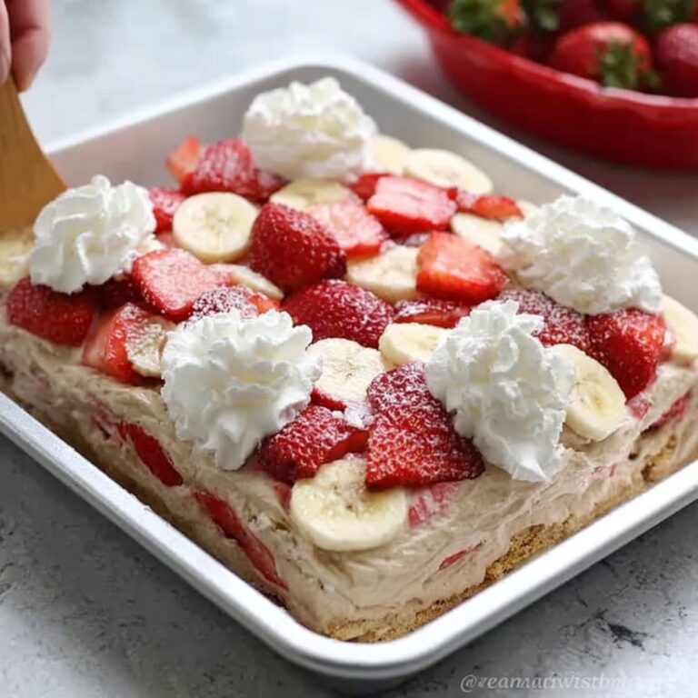Strawberry Banana Pudding Recipe