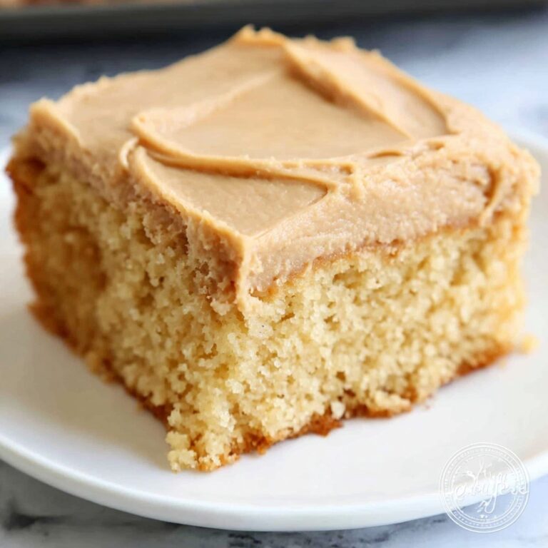 Peanut Butter Cake Recipe