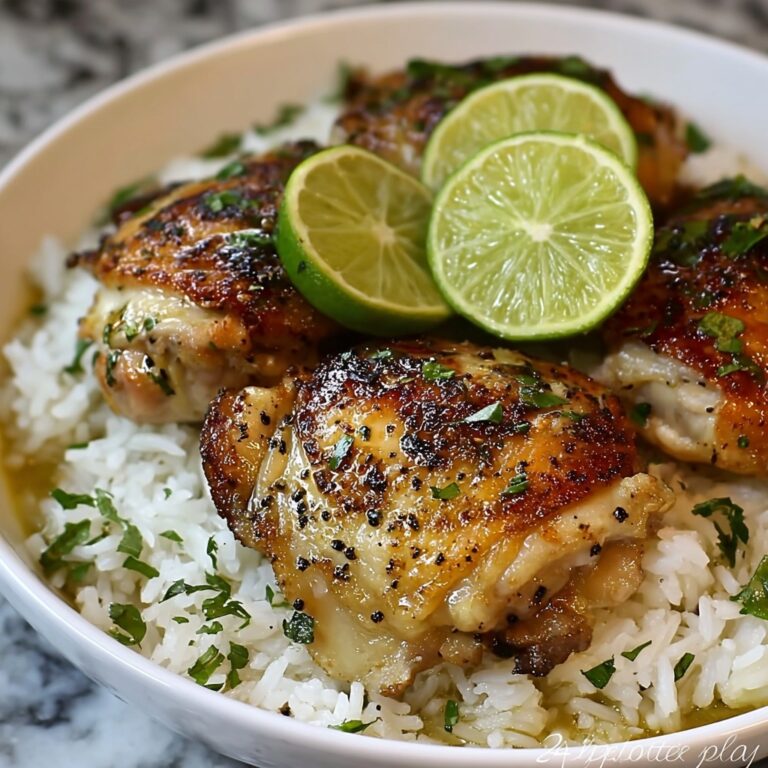 Coconut Lime Chicken and Rice Recipe