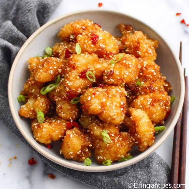 Bang Bang Chicken: Crispy Chicken Bites in a Sweet and Spicy Sauce Recipe