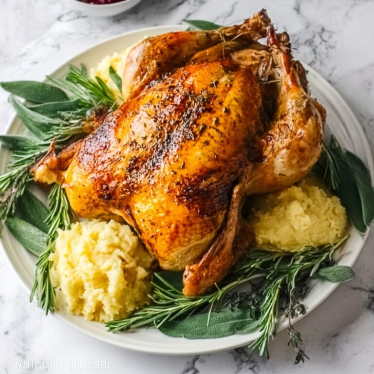Easy Roast Herb-Butter Turkey Recipe