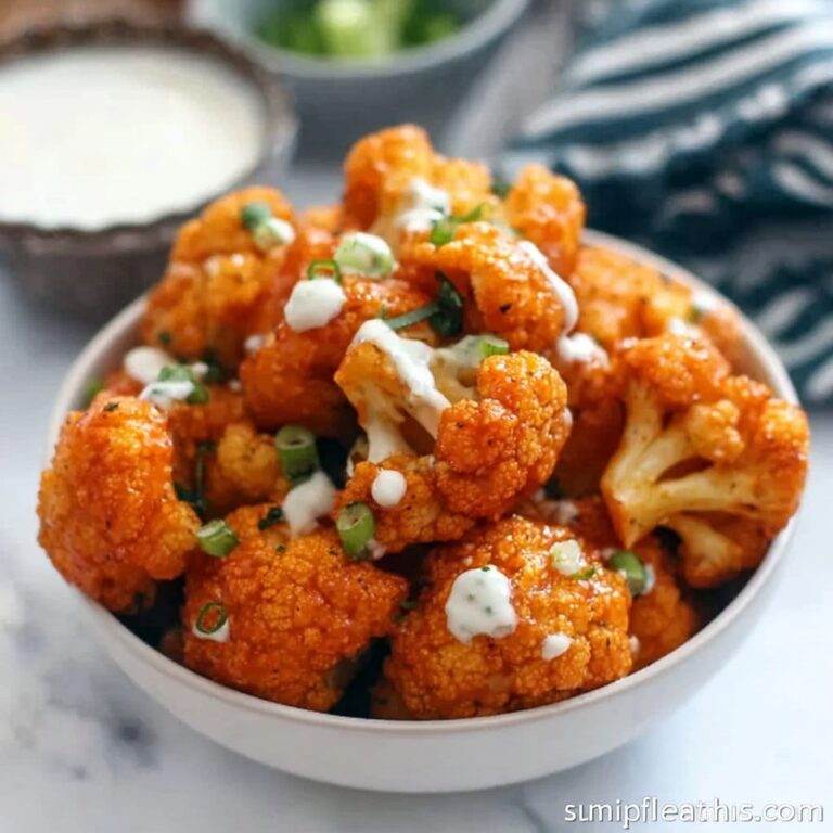 Air Fryer Buffalo Cauliflower Recipe