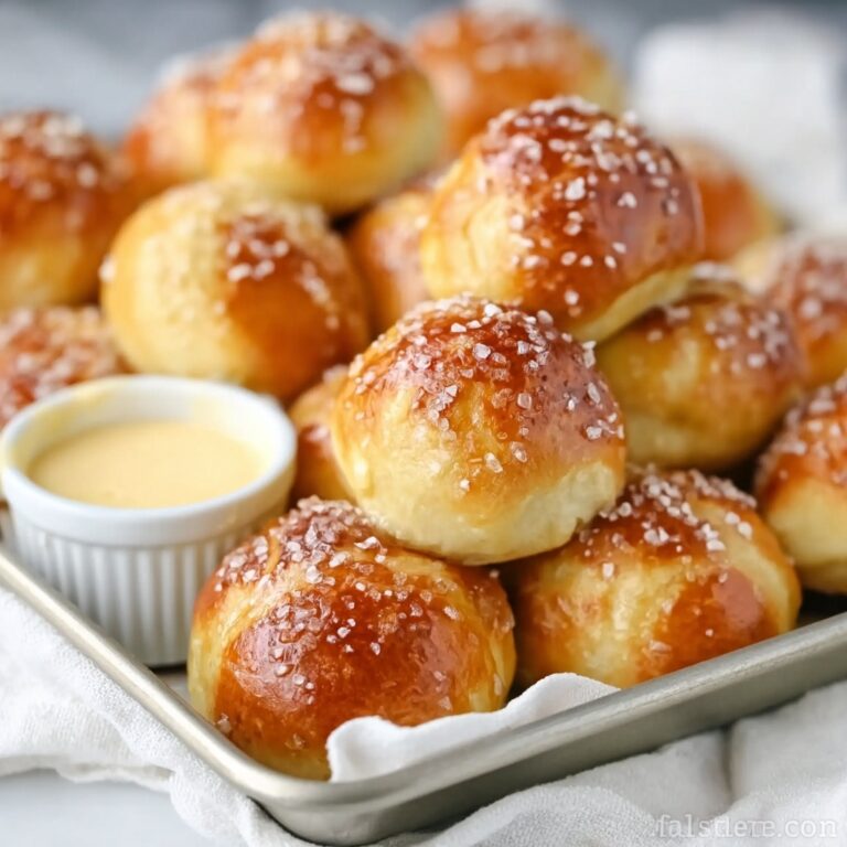 Two Ingredient Dough Pretzel Bites Recipe