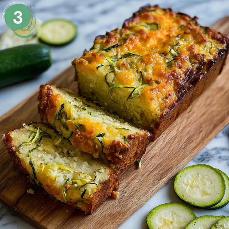 Zucchini Cheese Bread Recipe