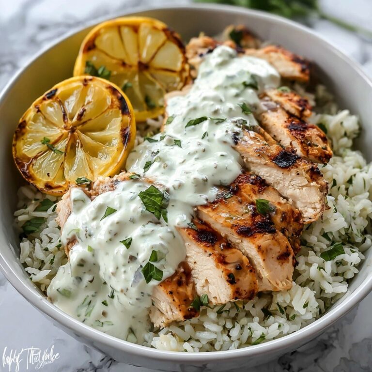 Dump-and-Bake Chicken Tzatziki with Rice Recipe