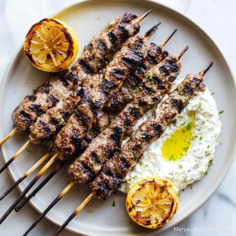 Juicy Chicken Souvlaki Skewers Recipe