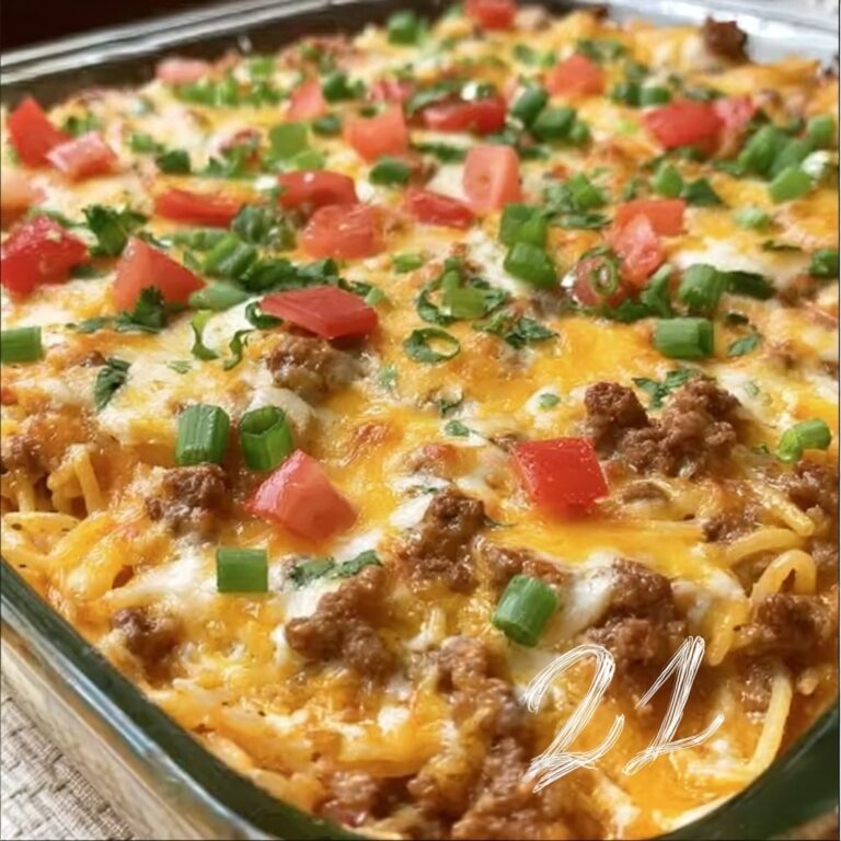 Taco Spaghetti Casserole Recipe