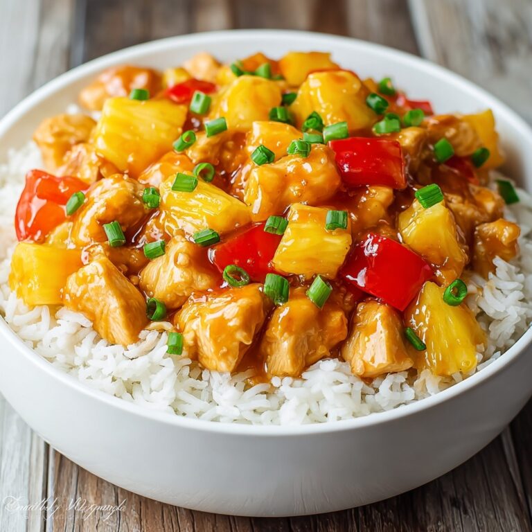 Hawaiian Pineapple Chicken and Rice Recipe