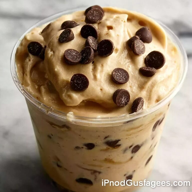 Protein Cookie Dough Dip with Chickpeas and Chocolate Chips Recipe