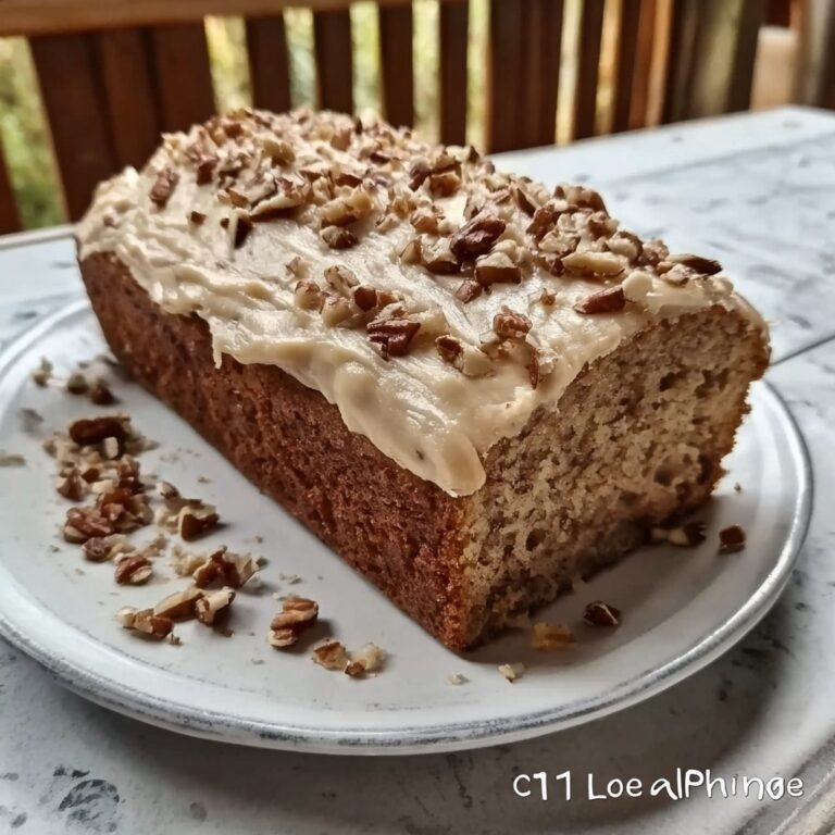 Hummingbird Bread with Cinnamon Cream Cheese Frosting Recipe