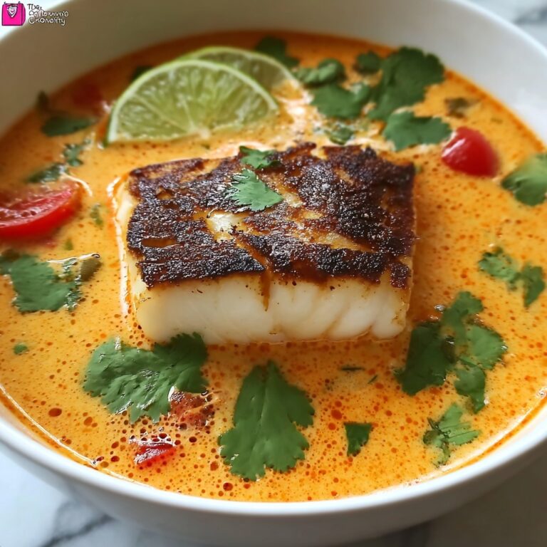 Thai-Style Coconut Lime Fish Soup Recipe