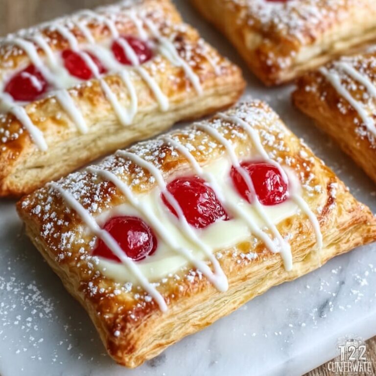 Easy Cherry Danish Pastry Recipe