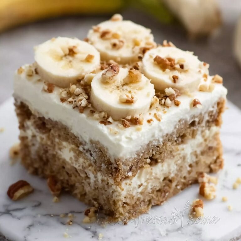 Banana Bread Cake with Cream Cheese Frosting Recipe