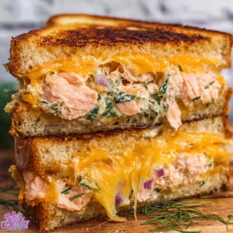 Salmon Grilled Cheese Sandwich Recipe