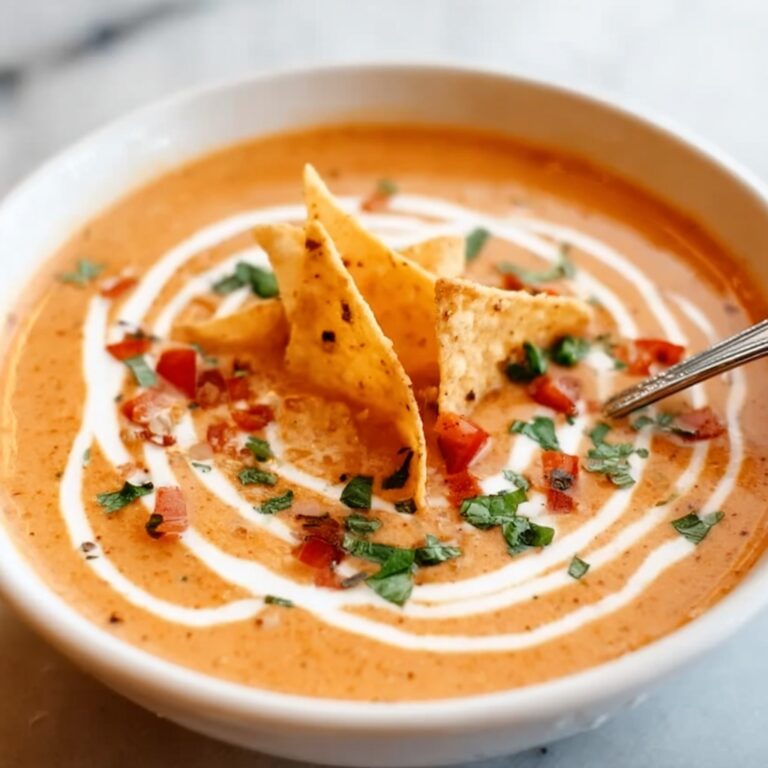Creamy Chicken Tortilla Soup Recipe