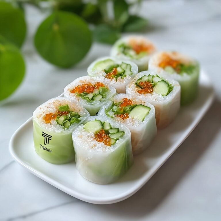 Big Mac Rice Paper Rolls: A Low-Carb Delight Recipe