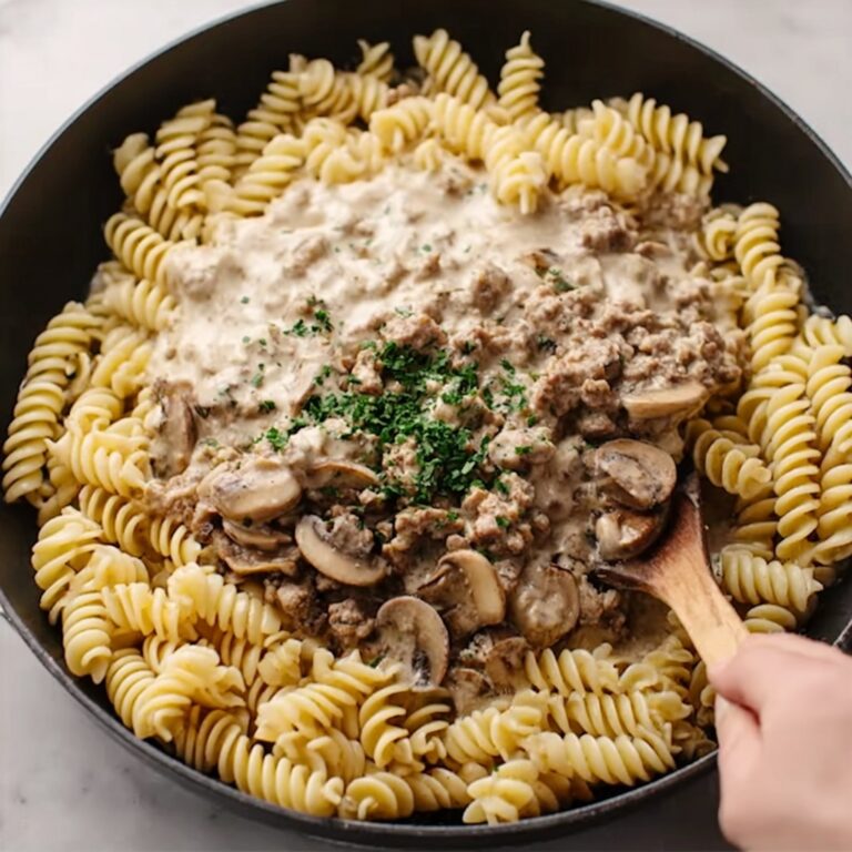 Ground Beef Stroganoff Recipe