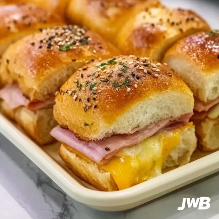 Leftover Ham and Cheese Sliders Recipe