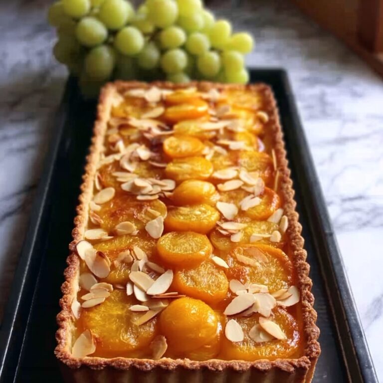 Apricot Almond Tart Recipe