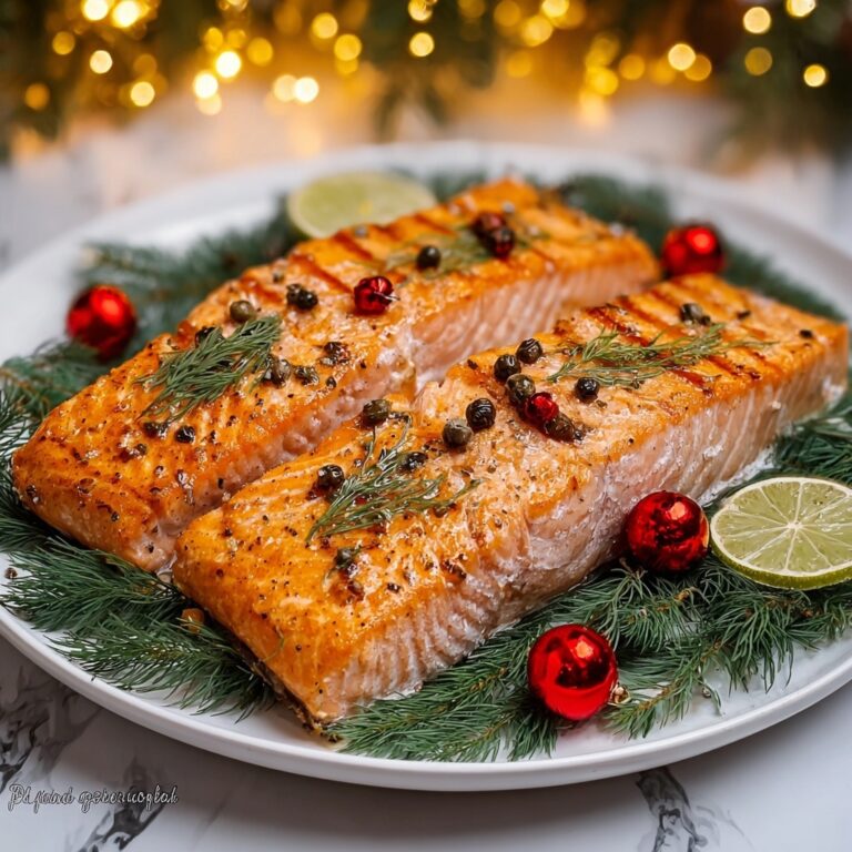 Delicious Christmas Salmon with Citrus & Herb Magic Recipe