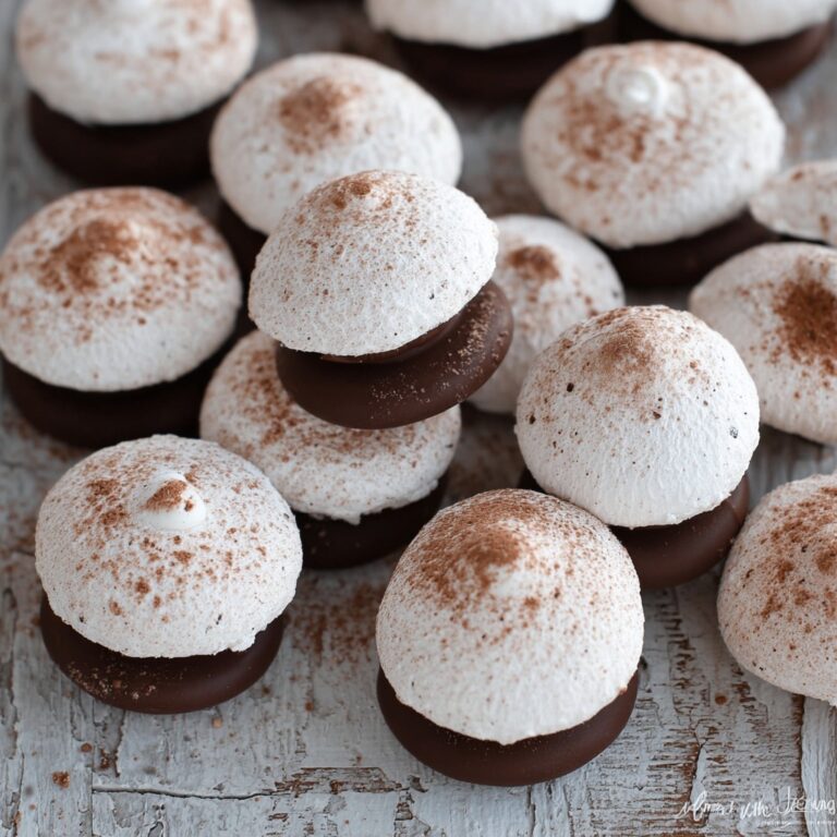 Vegan Meringue Mushrooms Recipe